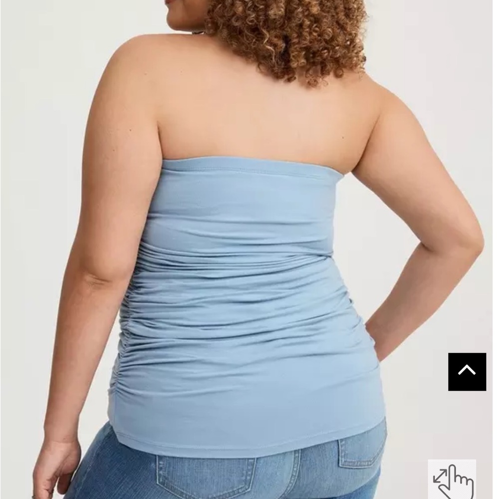 Torrid Ruched Tube Top - Picture 5 of 6